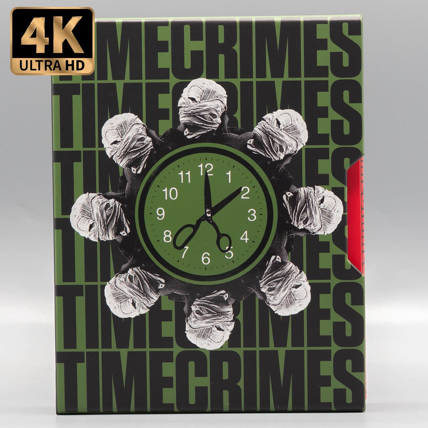 Timecrimes 4K UHD + Blu-ray with Slipcase + Slipcover combo (Vinegar Syndrome) LIMIT 1 PER CUSTOMER
