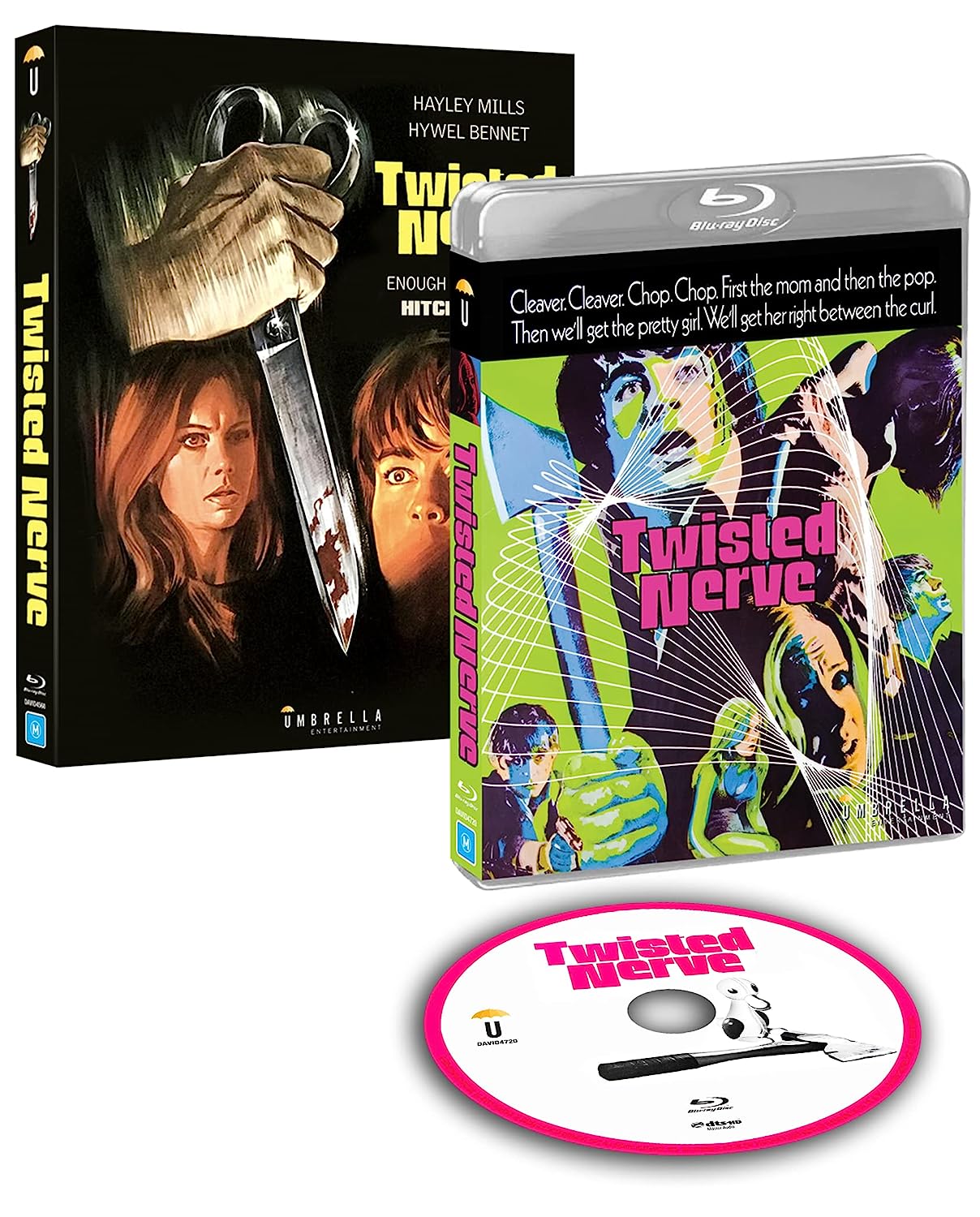 Twisted Nerve Blu-ray with Slipcover (1968) (Umbrella/Region Free)