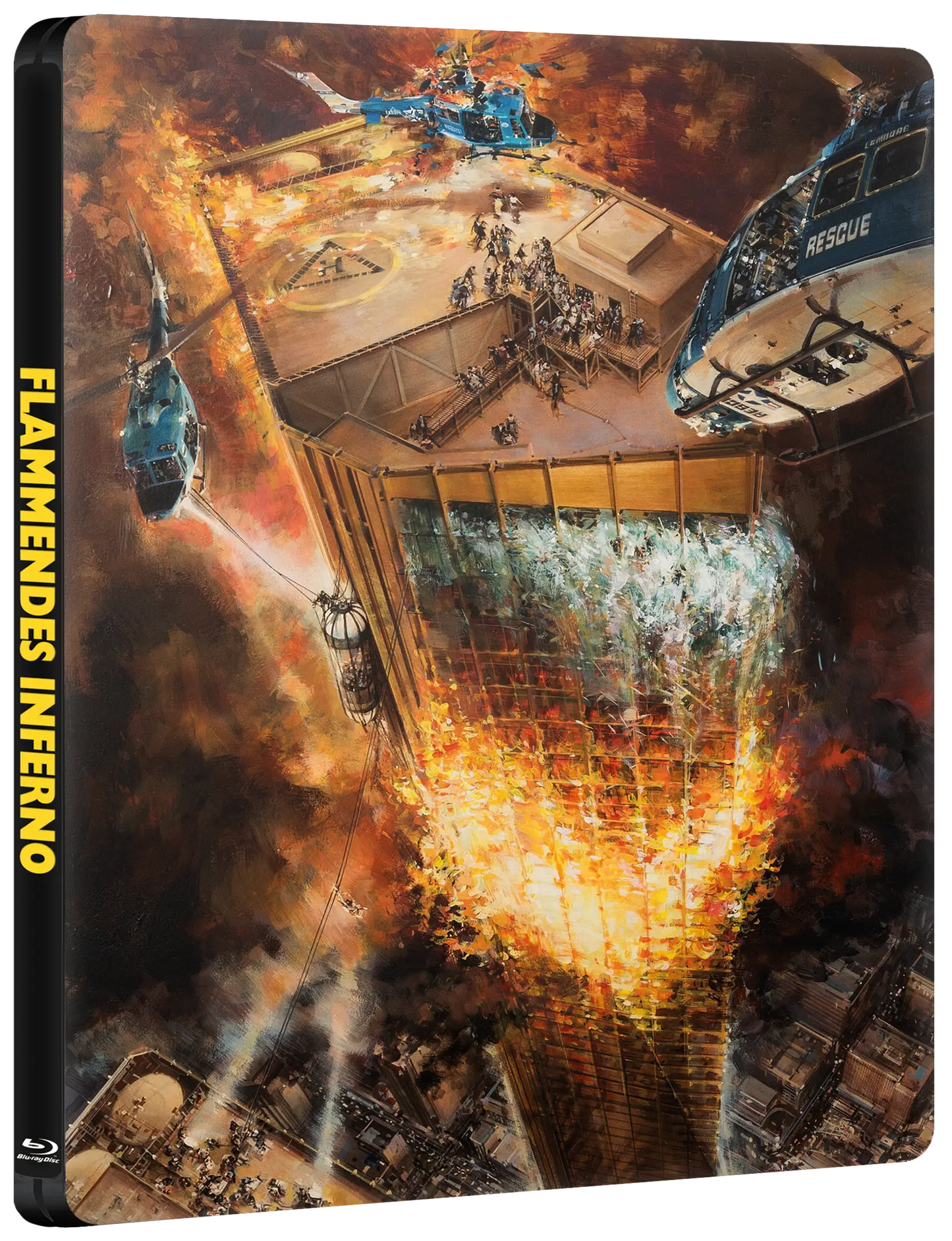 The Towering Inferno Blu-ray SteelBook (Plaion Pictures/Region B) LIMIT 1 PER CUSTOMER [German Import]