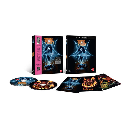 Trick Or Treat (1986) 4K UHD + Blu-Ray with Slipcover (Toy Robot Video/Region Free/B) [Preorder]