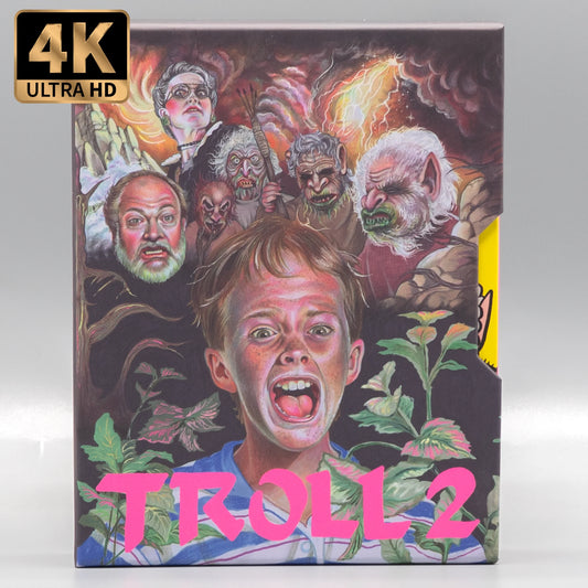 Troll 2 4K UHD + Blu-ray with Limited Edition Hard Slipcase + Slipcover Combo (Vinegar Syndrome)