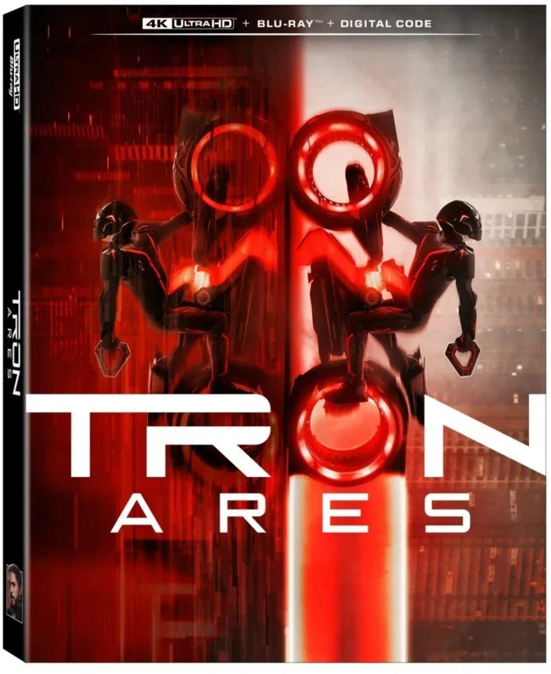 Tron Ares 4K UHD + Blu-ray with Slipcover (Disney U.S.) LIMIT 1 PER CUSTOMER