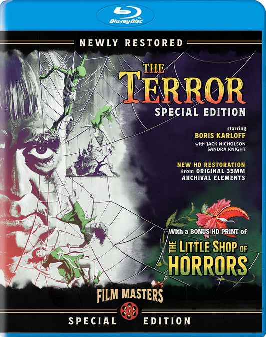 The Terror (1963) with Bonus Film, Little Shop of Horrors (1960) Blu-ray (Film Masters/U.S.)