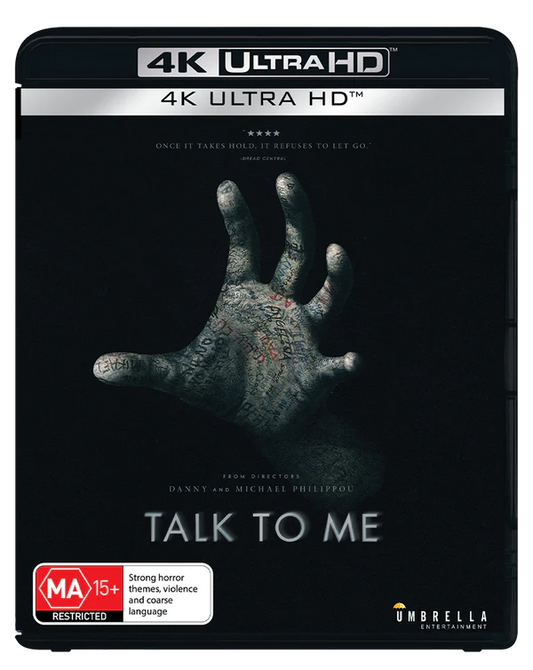 Talk to Me (2023) 4K UHD (Umbrella/Region Free)