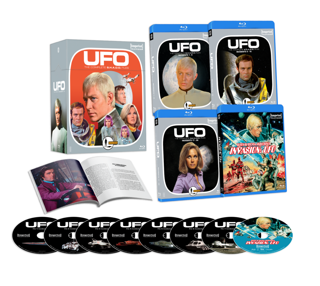 UFO – The Complete SHADO Files (1970) Blu-ray Hardbox (Imprint/Region Free) DAMAGED HARDBOX (SEE PHOTO)