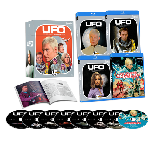 UFO – The Complete SHADO Files (1970) Blu-ray Hardbox (Imprint/Region Free) DAMAGED HARDBOX (SEE PHOTO)