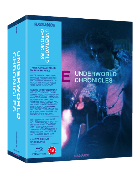 Underworld Chronicles: Three Yakuza Fables by Takashi Miike Limited Edition 4K UHD + Blu-ray (Radiance Films/Region Free/B) [Preorder]