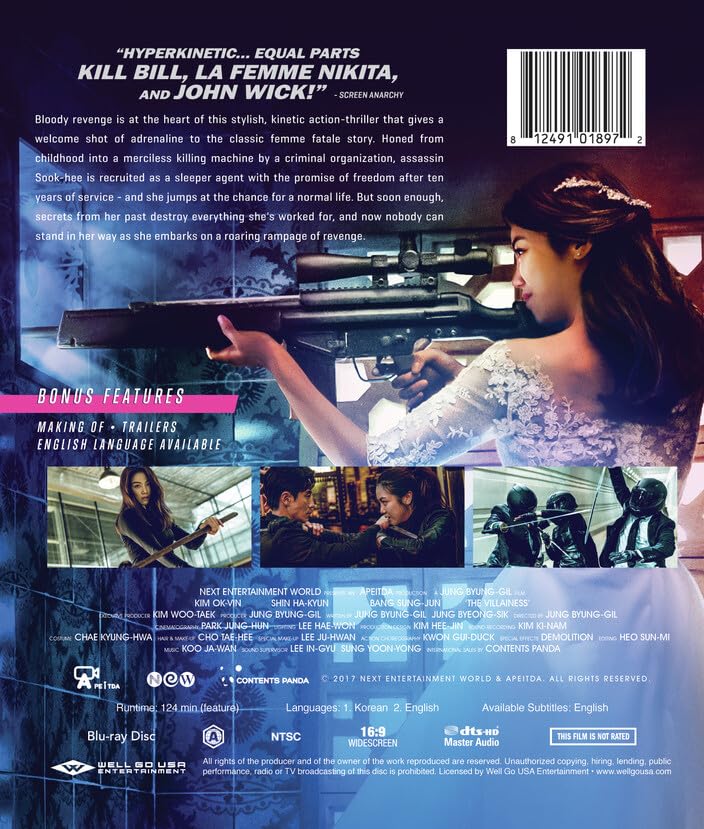 The Villainess Blu-ray (WellGoUSA)