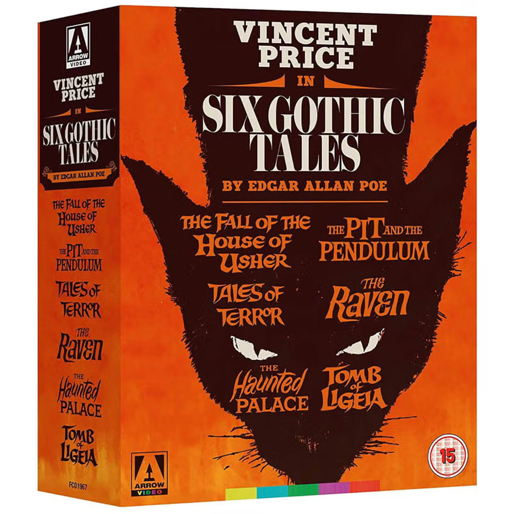 Vincent Price in Six Gothic Tales Blu-ray (Arrow Video/Region B)