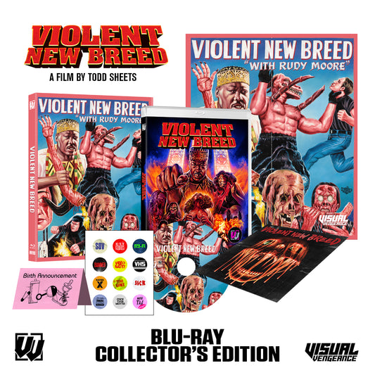 Violent New Breed Blu-ray with Slipcover [Visual Vengeance Collector's Edition] [Preorder]