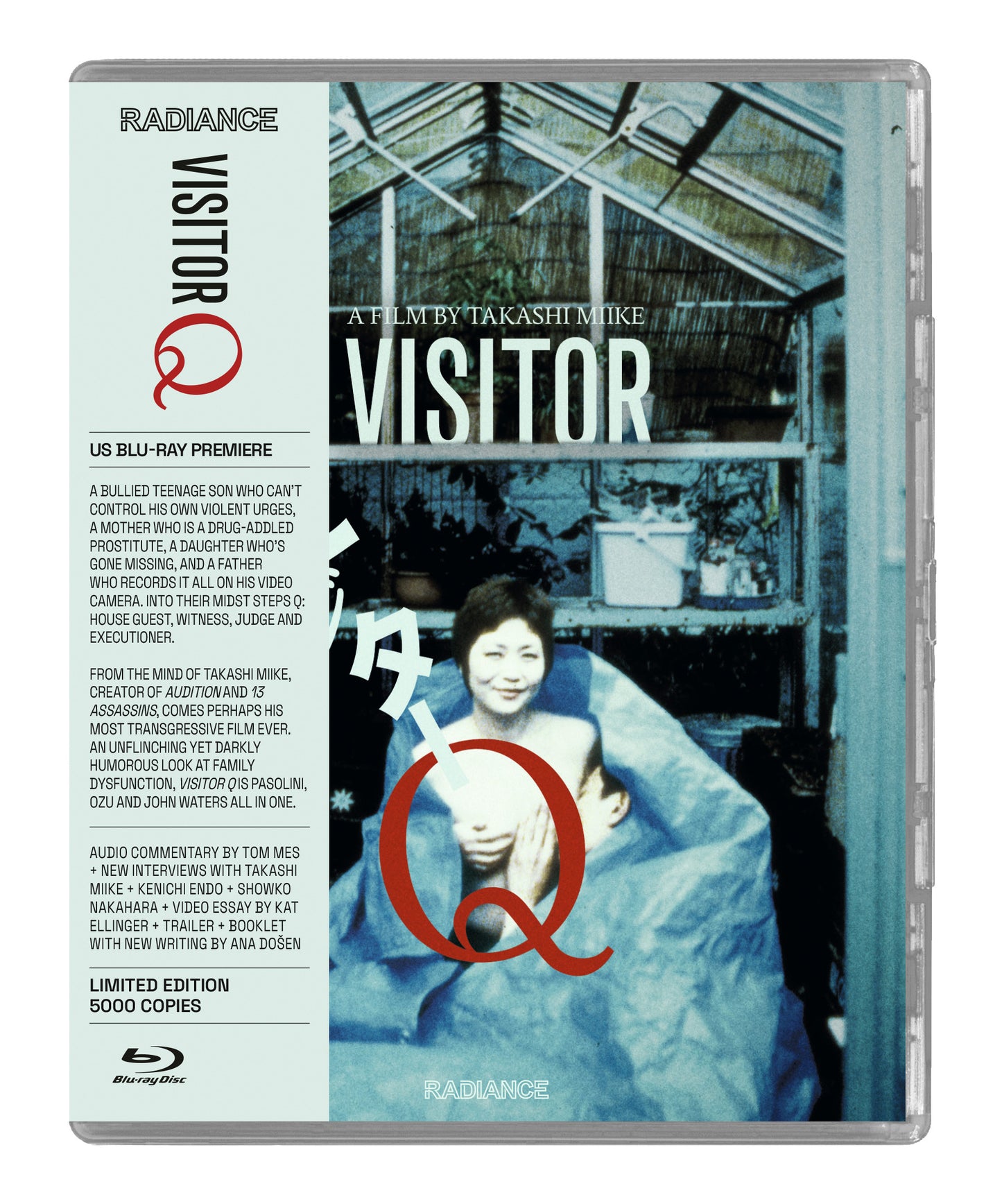 Visitor Q Blu-ray Limited Edition (Radiance Films U.S.) [Preorder]