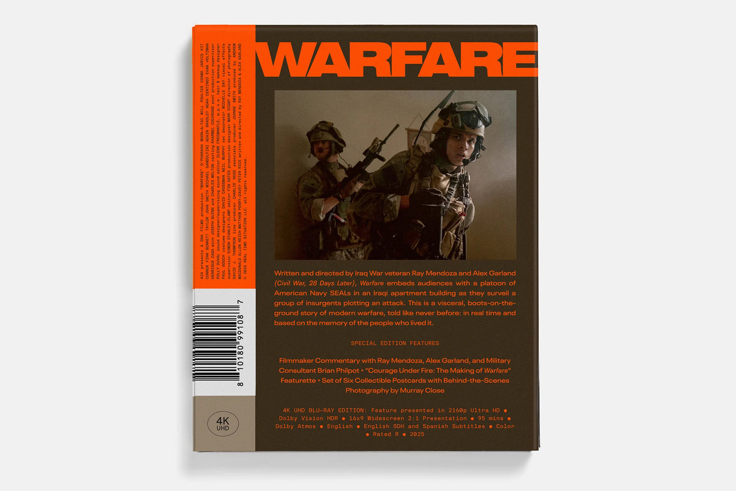 Warfare 4K UHD DigiBook (A24) LIMIT 1 PER CUSTOMER