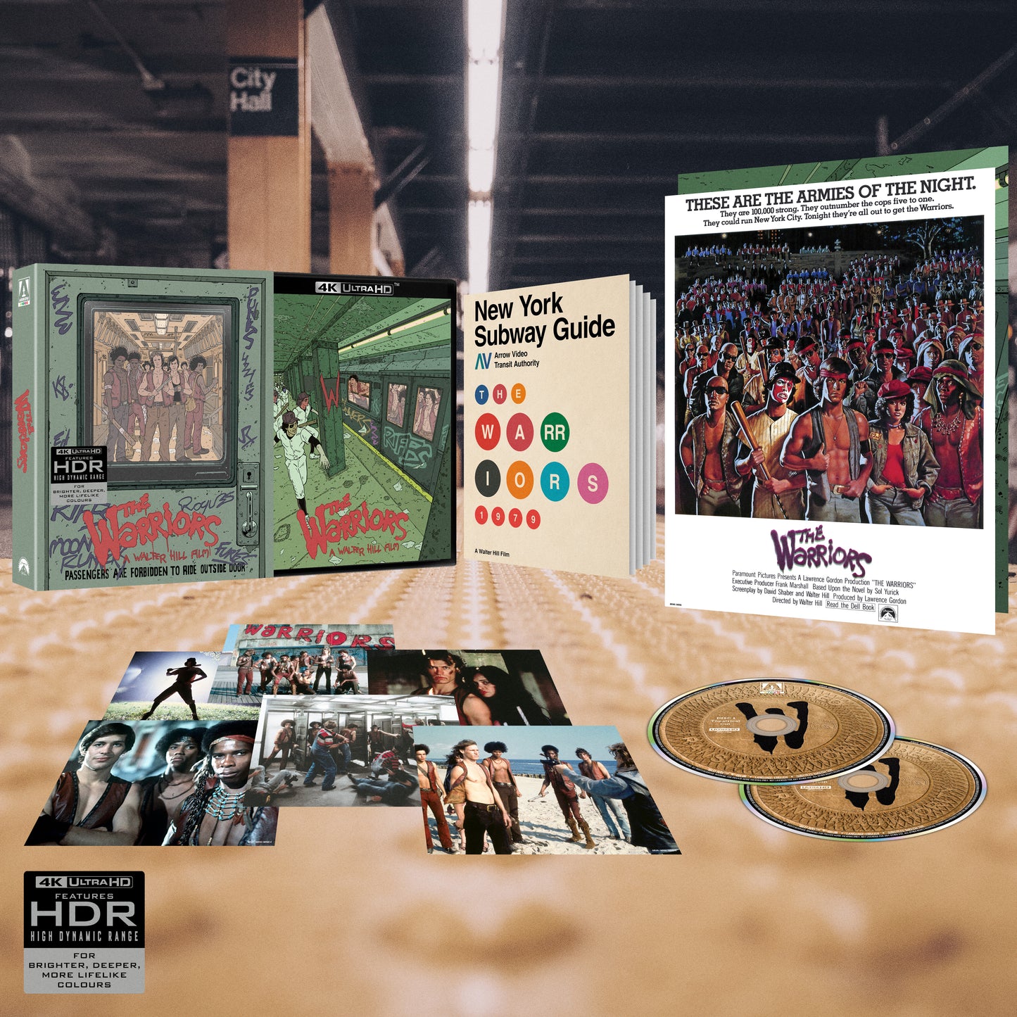 The Warriors Limited Edition 4K UHD (Arrow U.S.) [Preorder] (Update: 11/29/2023: Arrow Video has rescheduled the release date to December 19)