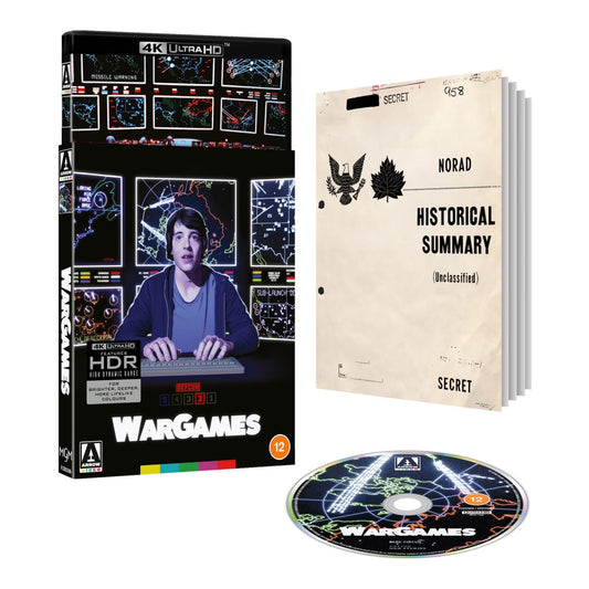 War Games (1983) Limited Edition 4K Ultra HD (Arrow Video UK/Region Free) [Preorder]