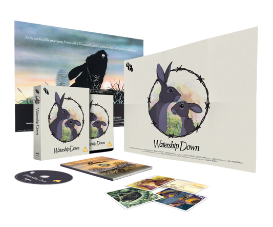 Watership Down Limited Edition 4K Ultra HD with Slipcase + Postcards + Book (BFI/Region Free)