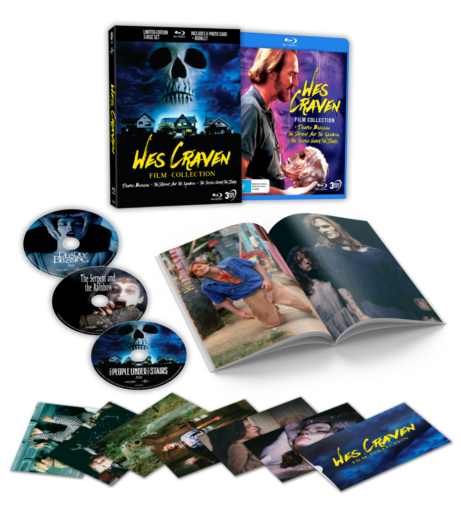 Wes Craven Coll. LMTD ED. 3D Lenticular Hardcase Blu-ray (ViaVision/Region Free)