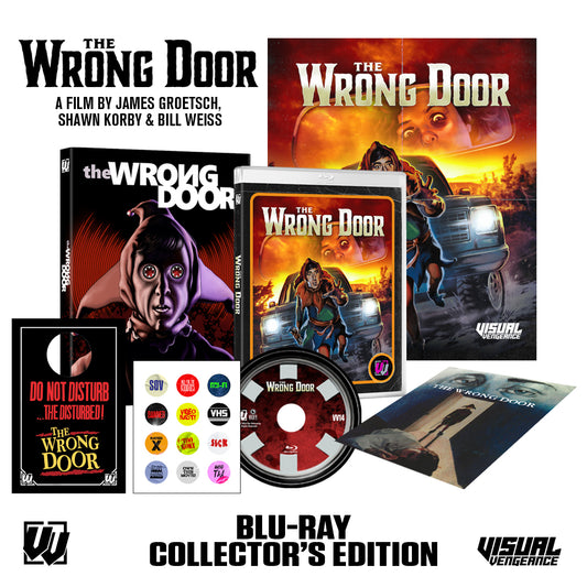 The Wrong Door Blu-ray Collector's Edition with Slipcover (Visual Vengeance)