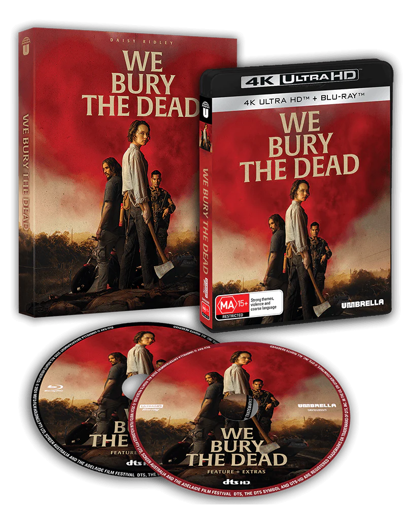 We Bury the Dead (2025) 4K UHD + Blu-ray with Slipcover (Umbrella Entertainment/Region Free)