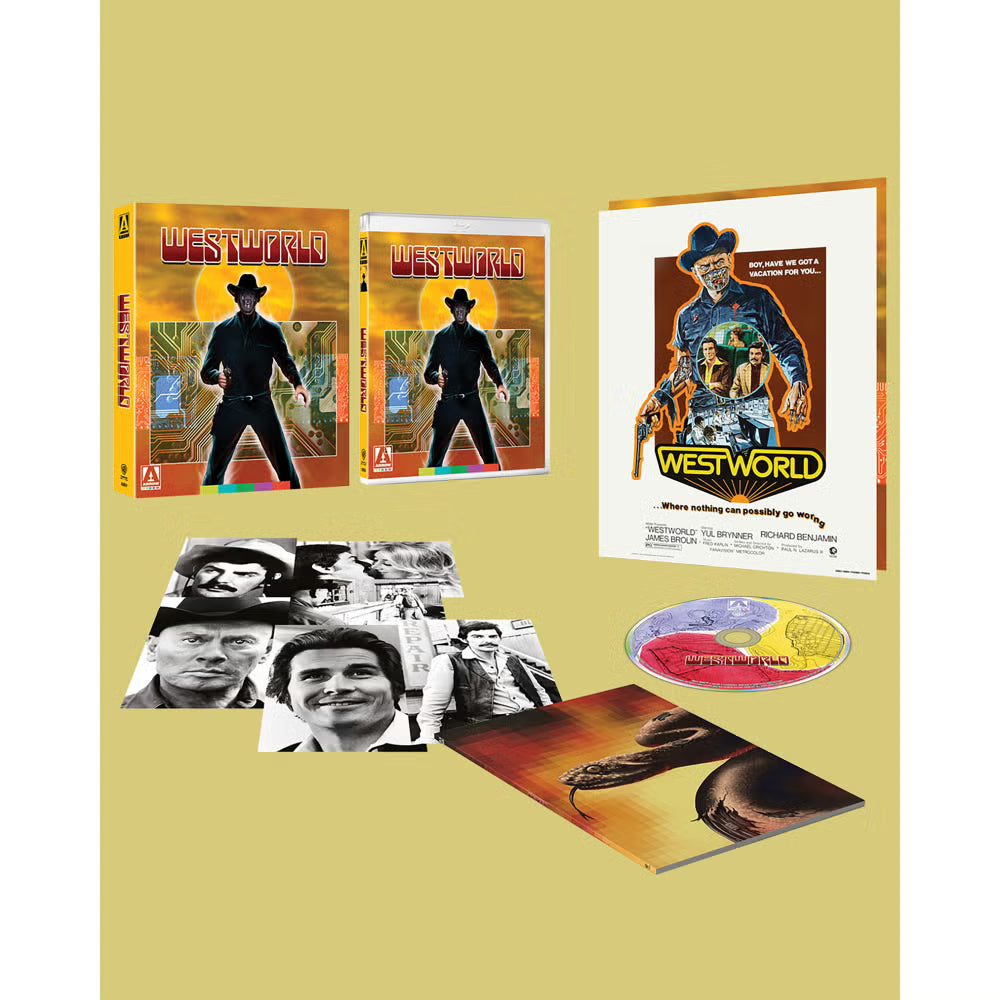 Westworld Limited Edition Blu-ray with Slipcover (Arrow Video U.S.) [Preorder]