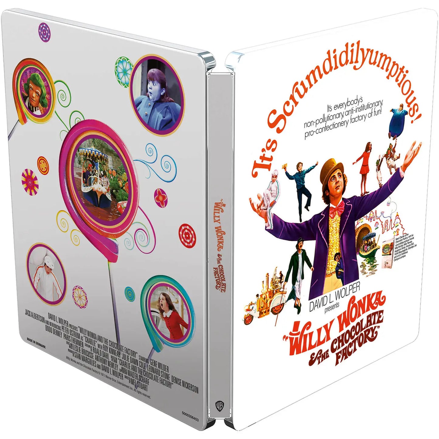 Willy Wonka & The Chocolate Factory 4K UHD + BD SteelBook /Region Free/B)