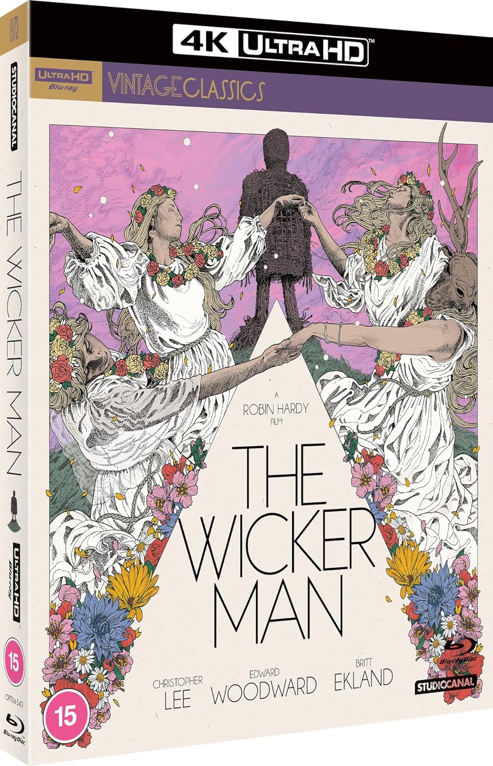 The Wicker Man 4K UHD + Blu-ray with Slipcover (StudioCanal/Region Free/B)