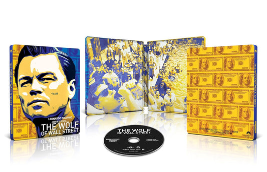 The Wolf of Wall Street 4K UHD SteelBook (Paramount U.S.) [Preorder]