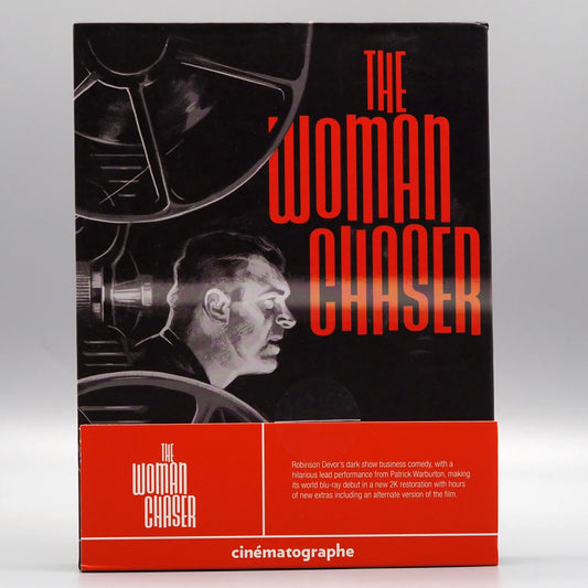 The Woman Chaser Blu-ray with Limited Edition J-card MediaBook Slipcase (Cinématographe) LIMIT 1 PER CUSTOMER