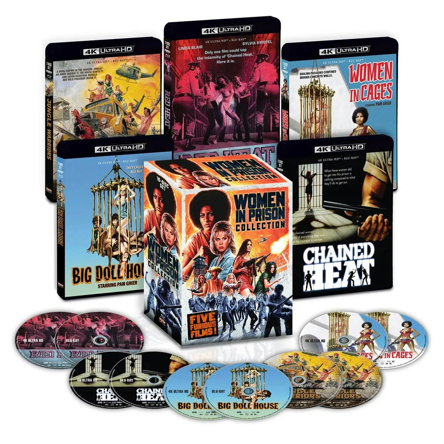 Women in Prison Collection 4K UHD + Blu-ray Box Set (Shout Factory) [Preorder]