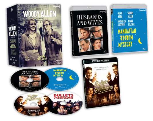 Directed By... Woody Allen - Volume One (1992 - 1994) - 4K UHD + Blu-ray Limited Edition Hardbox - Imprint Collection #640 - 642 (Imprint/Region Free) [Preorder]