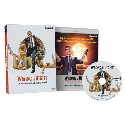 Wrong Is Right (1982) Blu-ray Limited Edition with Slipcase (Imprint/Region Free) [Preorder]
