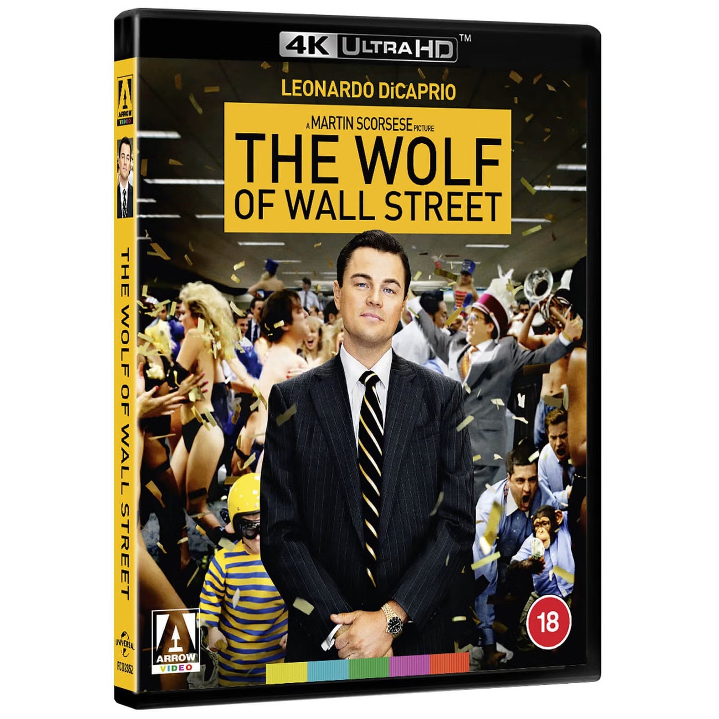 The Wolf of Wall Street 4K UHD + Blu-ray Standard Edition (Arrow UK/Region Free/B)