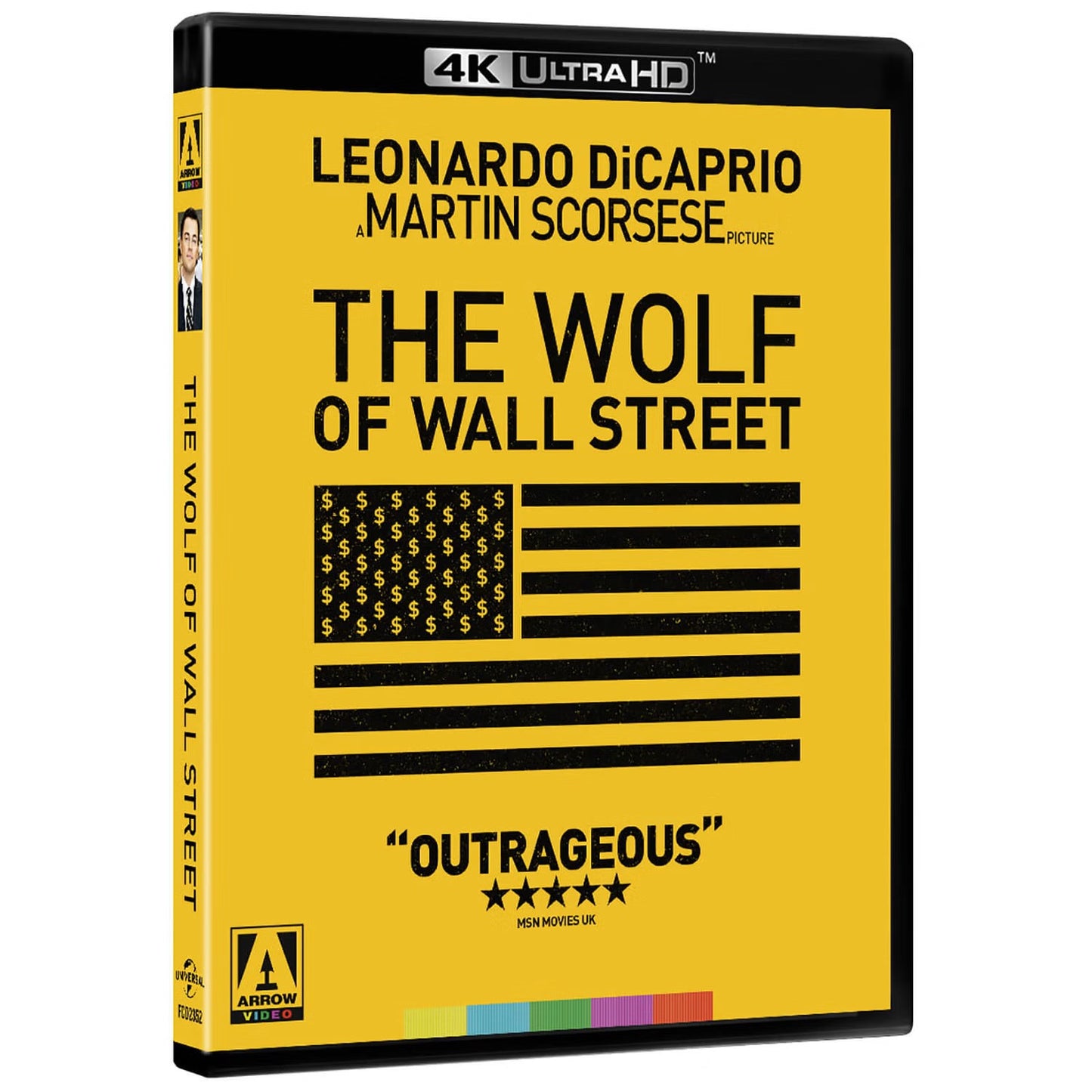 The Wolf of Wall Street 4K UHD + Blu-ray Standard Edition (Arrow UK/Region Free/B)