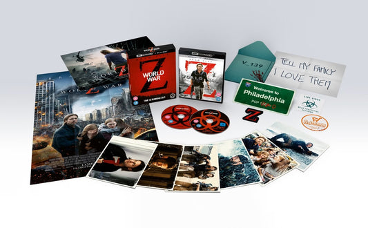 World War Z 4K UHD + Blu-ray Collector's Edition (Paramount Scares/Region Free)