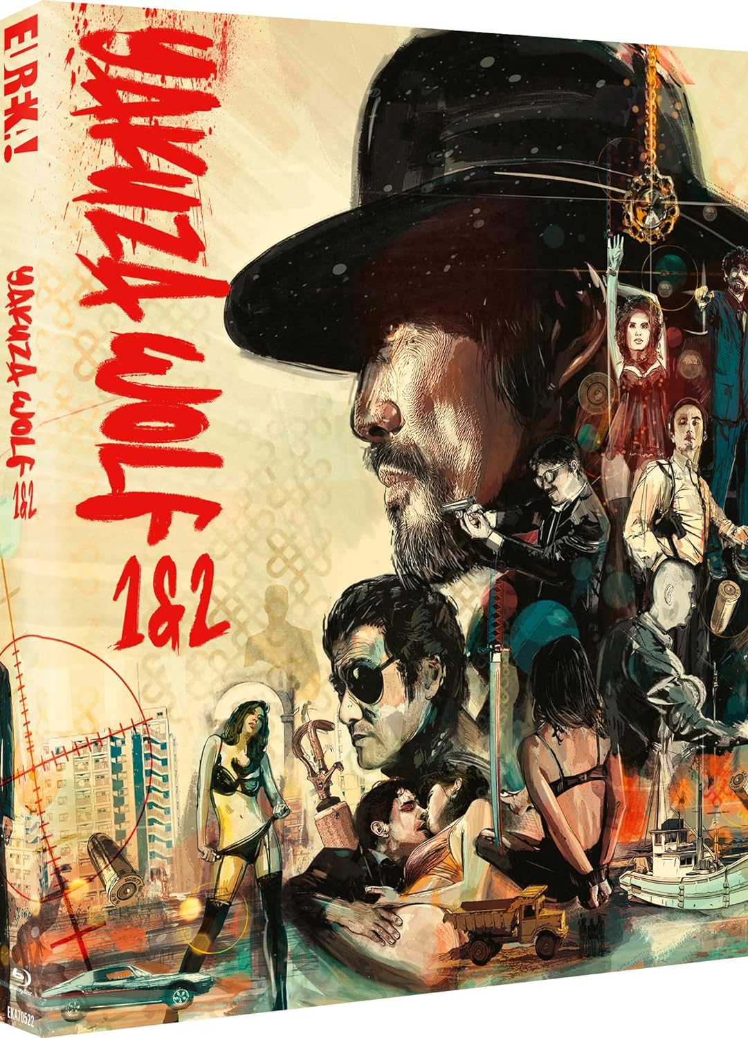 Yakuza Wolf 1 and 2 Blu-ray with Slipcover (Eureka/Region B) [Preorder]