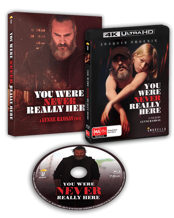 You Were Never Really Here (2017) 4K & Blu-ray with Slipcover (Umbrella/Region Free)