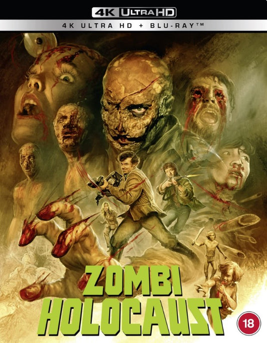 Zombie Holocaust (1980) 4K Ultra HD + BD with Slipcover (88 Films/Region Free/B)