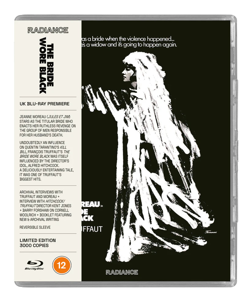 The Bride Wore Black Blu-ray Limited Edition (Radiance/Region B)