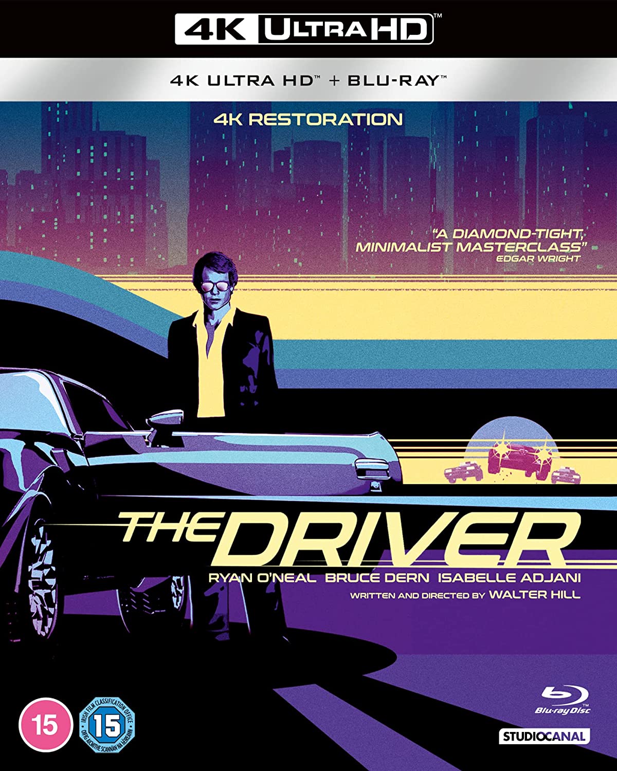 The Driver (1978) 4K UHD + BD w/Slipcover (StudioCanal/Region Free/B)