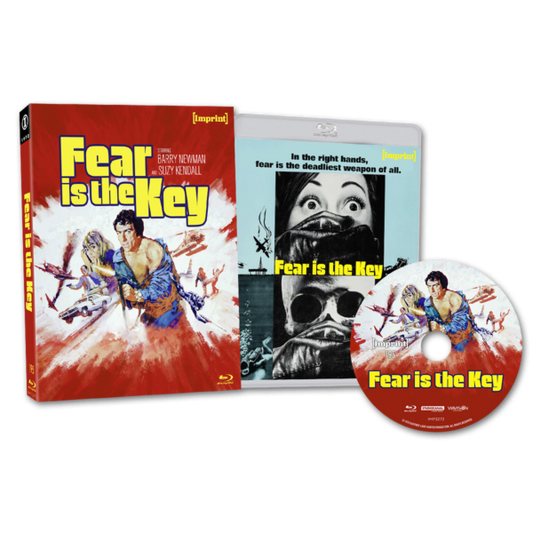 Fear Is the Key (1972) Blu-ray with Ltd. Ed. Slipcase (Imprint/Region Free)
