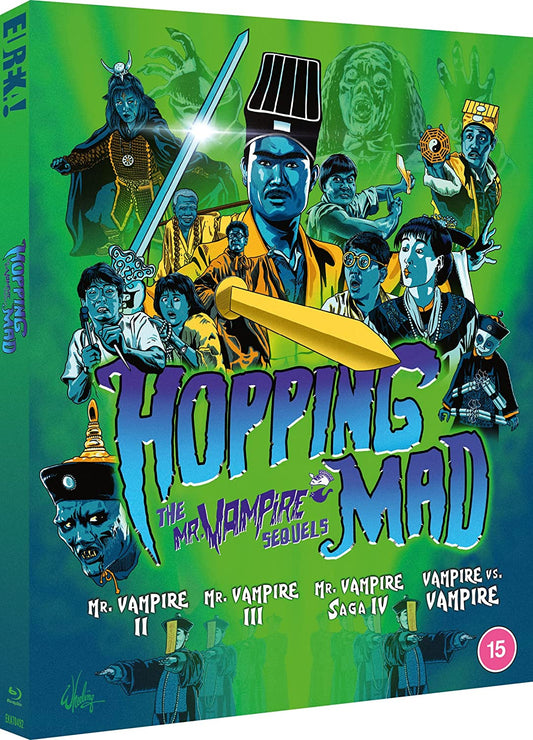 Hopping Mad: The Mr Vampire Sequels Blu-ray w/Slipcover (Eureka/Region B)