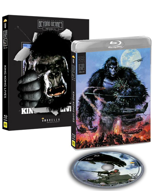 King Kong Lives Blu-ray with Slipcover (Umbrella/Region Free)