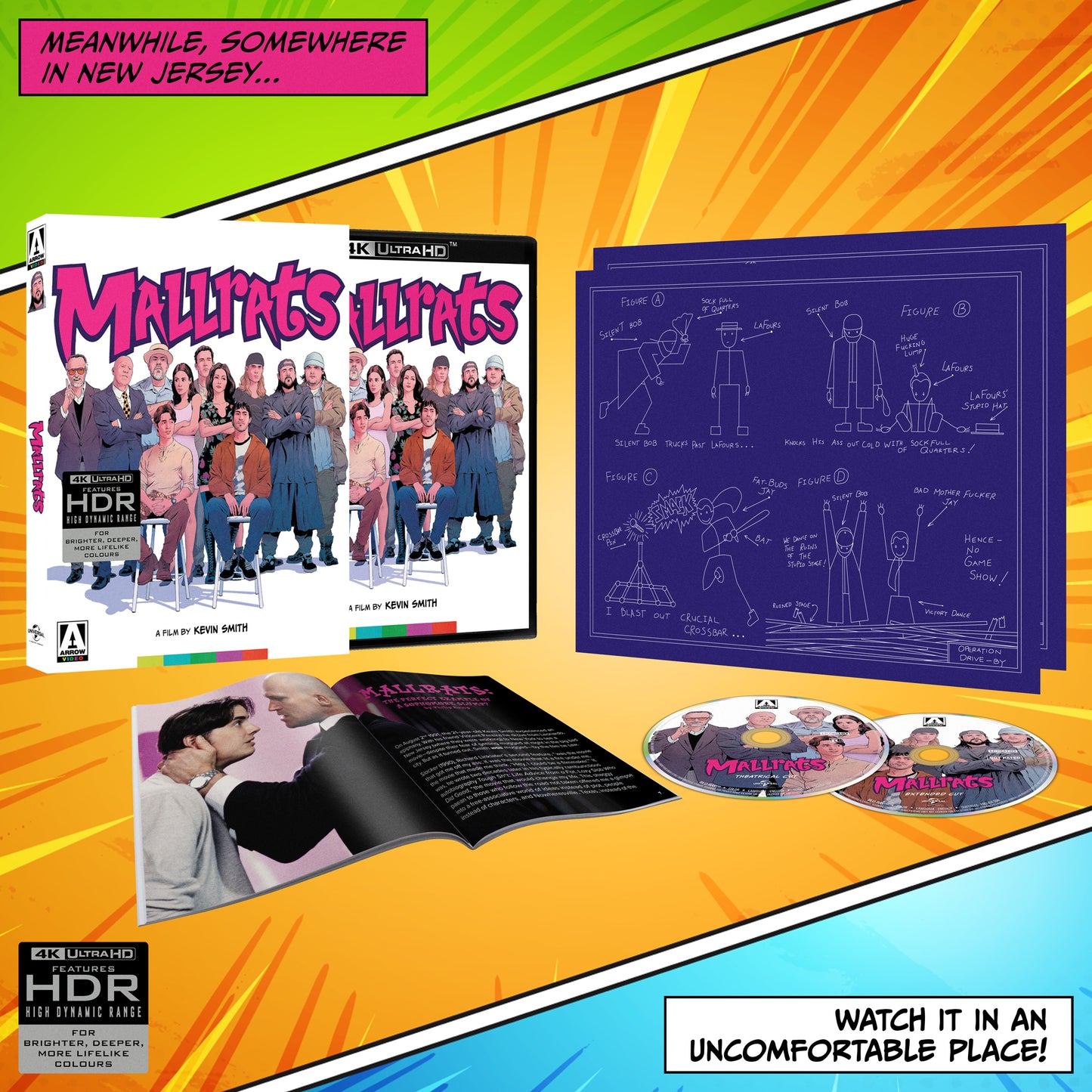 Mallrats Limited Edition 4K UHD with Slipcover (Arrow Video U.S.)